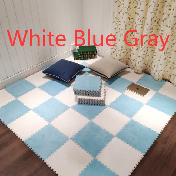 Household Composite Flooring Foam Underlayment Fleece-lined Sponge Interlocking Floor Mat