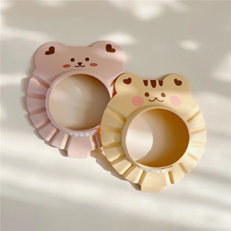 Cartoon Animal Adjustable Shampoo Cap for Kids