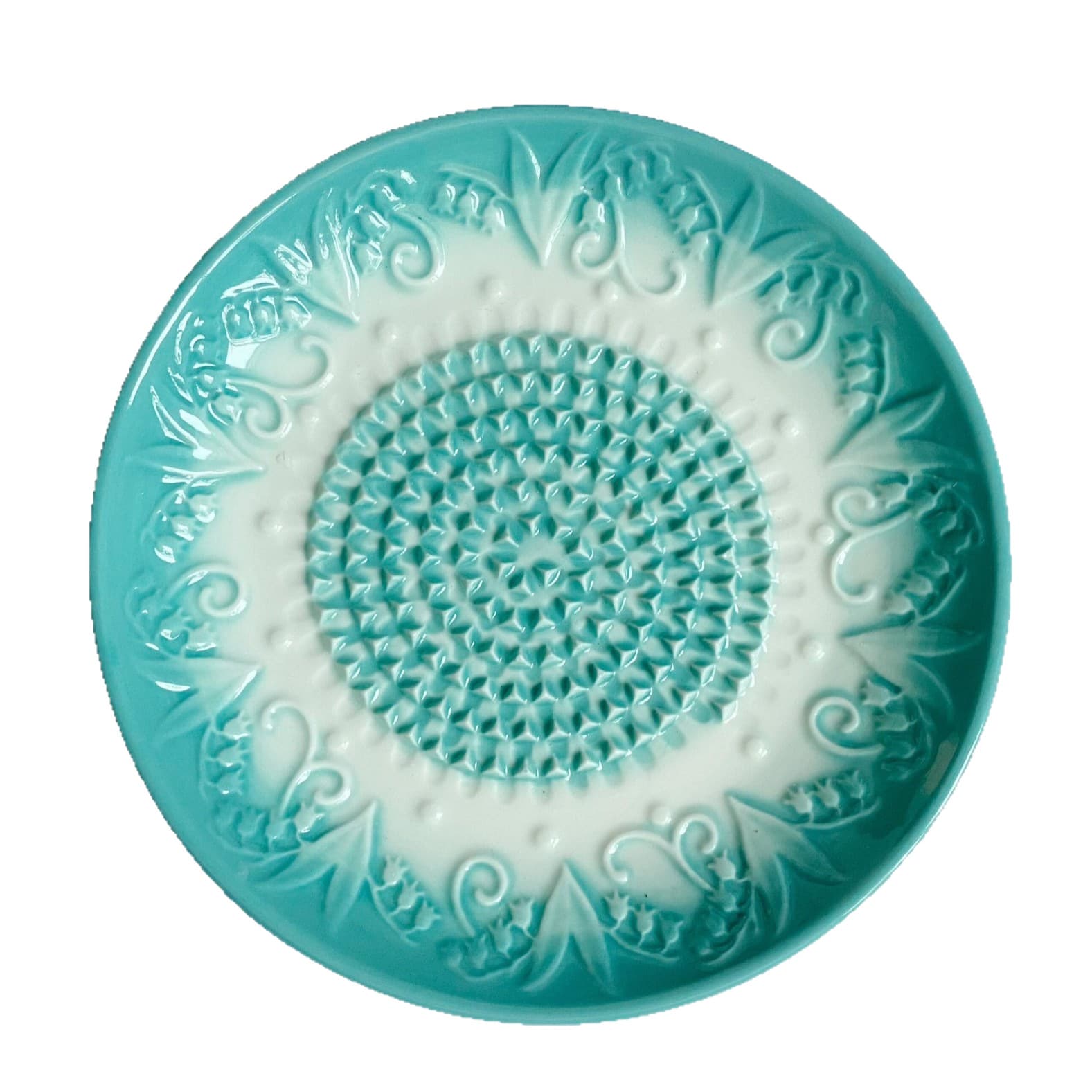 Embossed Ceramic Garlic Grinder (5-Inch)