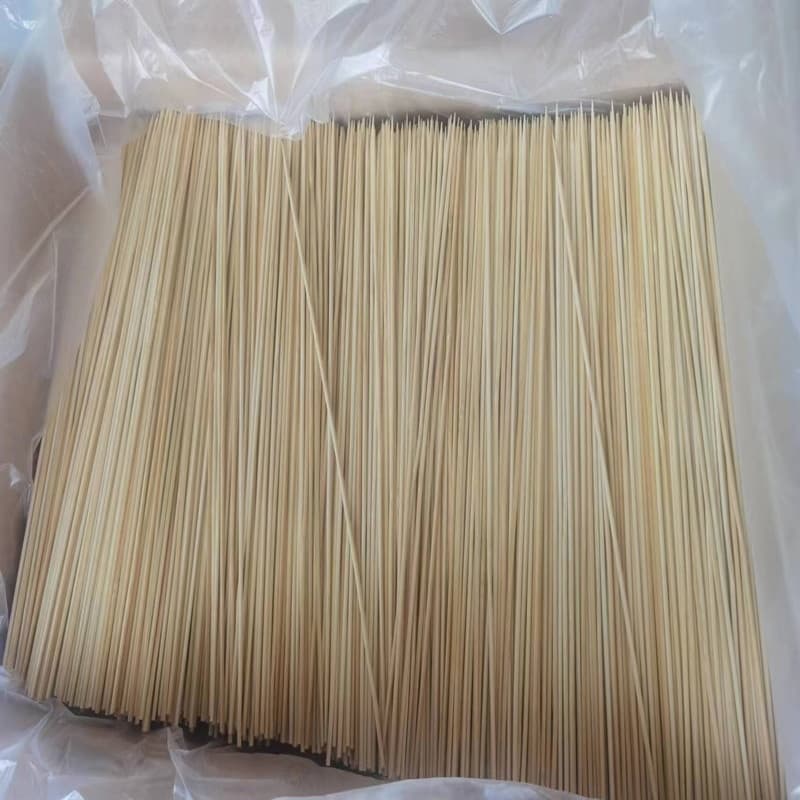 Disposable Bamboo Skewers Bulk Barbecue Forks And Chicken Utensils