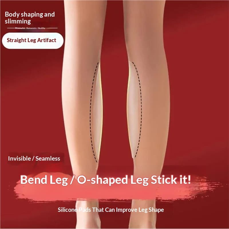 Silicone Straight-Leg Corrector Patches – Invisible Calf Shapers