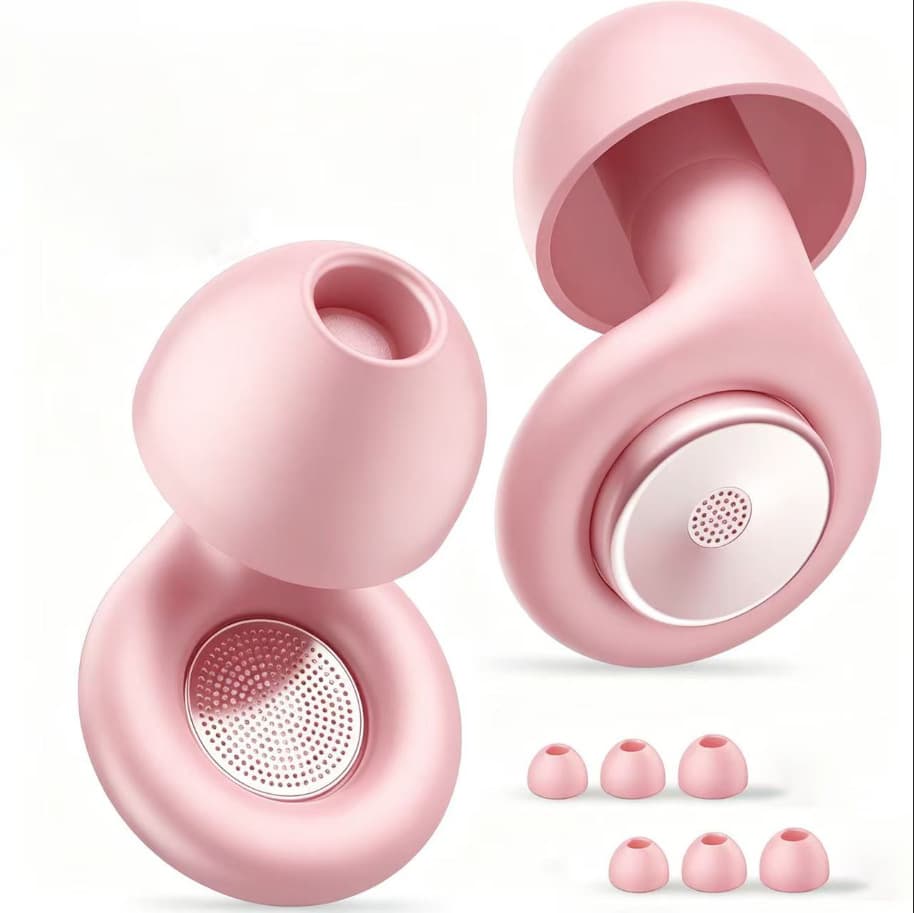 Silicone In-Ear Earplugs for Sleep and Swimming